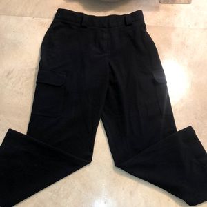 Worthington Petite Stretch black pants. 2 real side pockets, smart look! Sz 12
